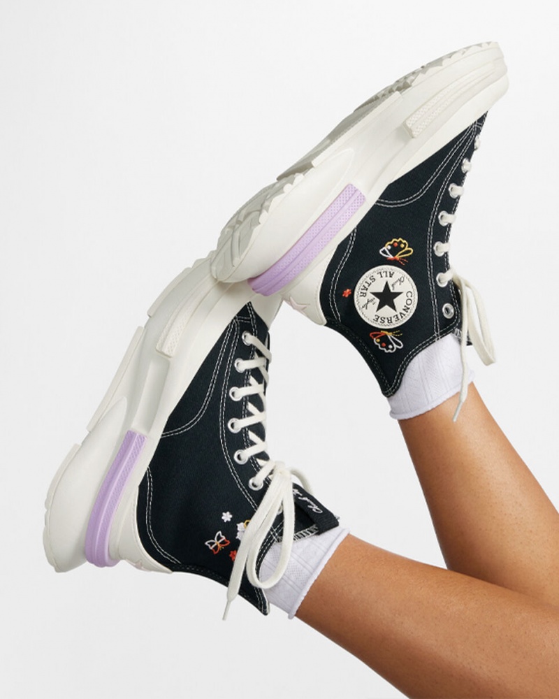 Converse Run Star Legacy CX Plataforma Butterfly Wings Pretas | 0932-VSECR