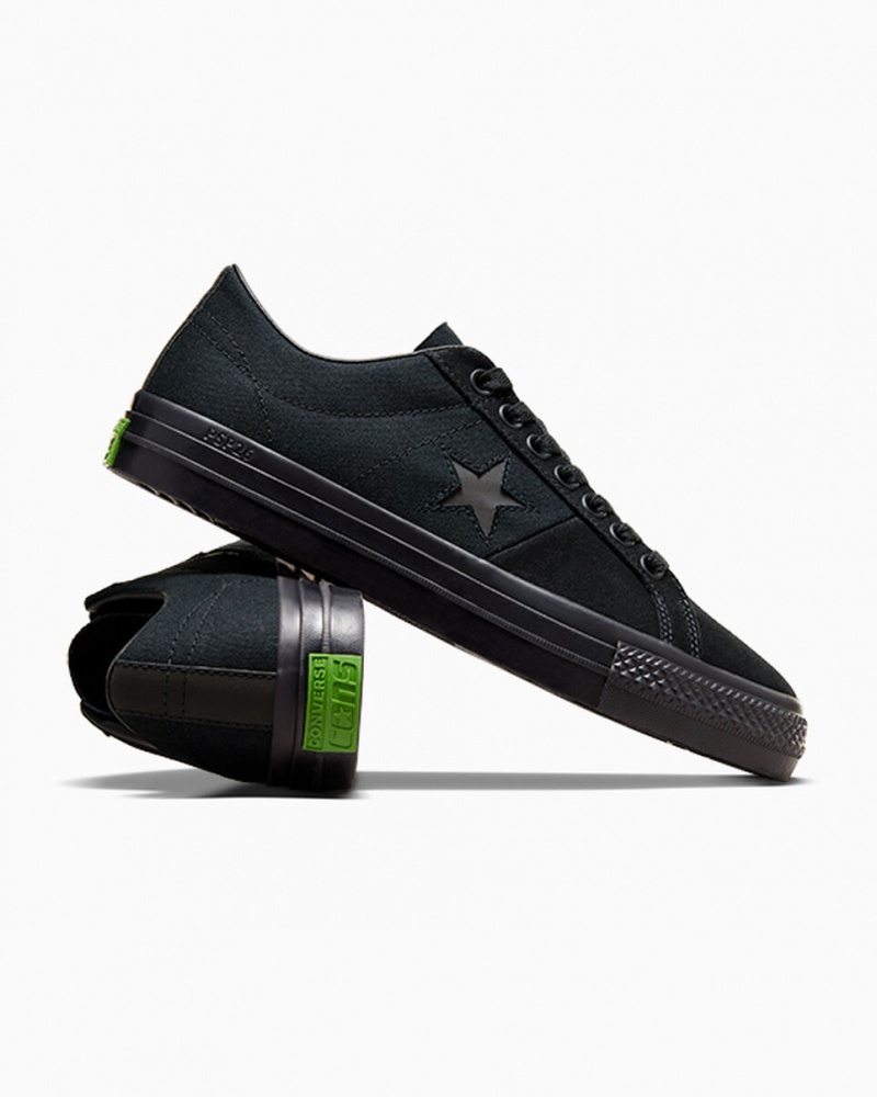 Converse Sean Greene One Star Pro Pretas Pretas Verdes | 7396-QGIXA