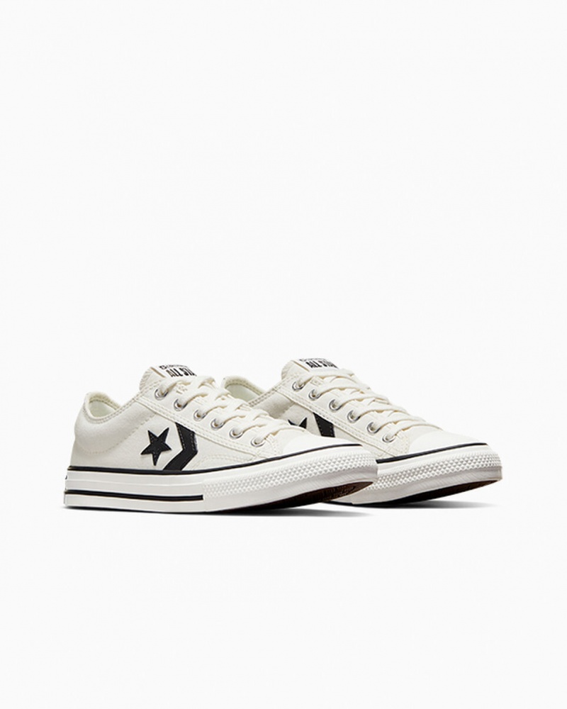 Converse Star Player 76 Branco Pretas | 0654-MJZRD