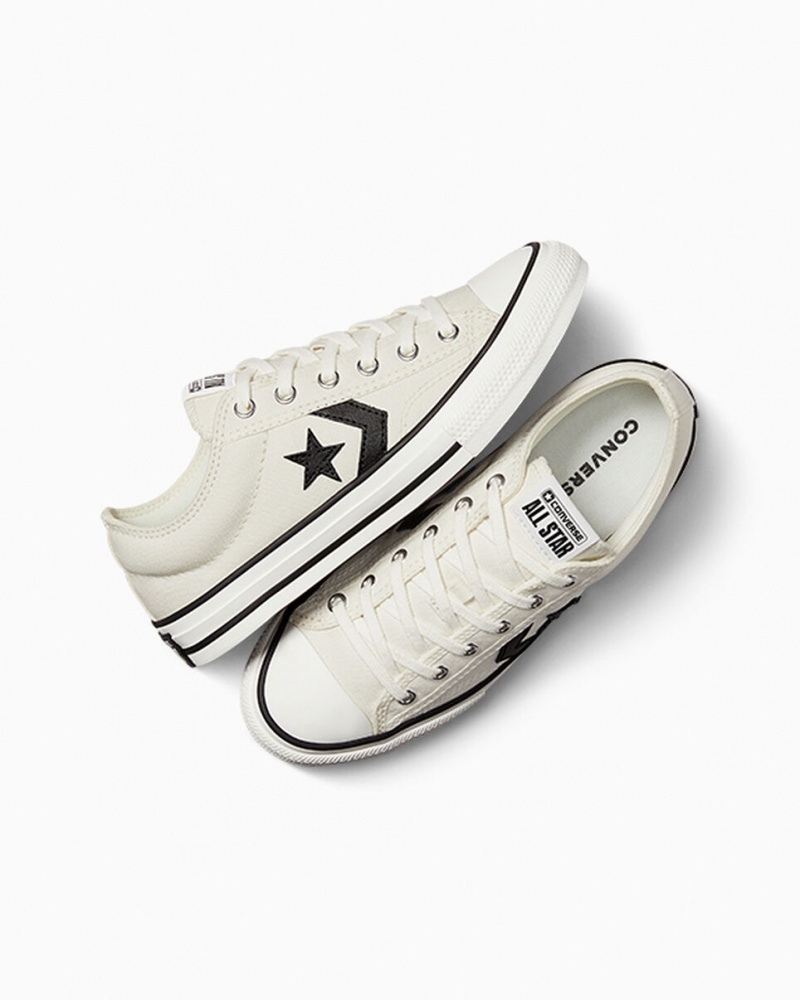 Converse Star Player 76 Branco Pretas | 0654-MJZRD