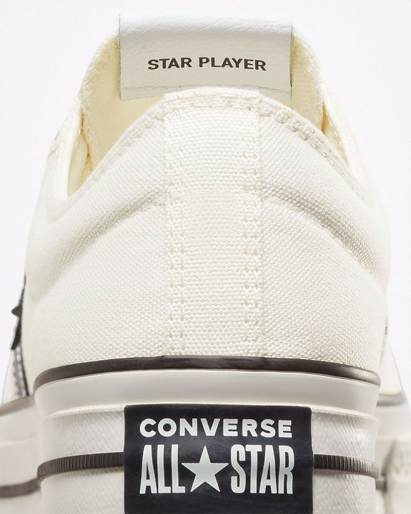 Converse Star Player 76 Branco Pretas | 9513-XIYDV