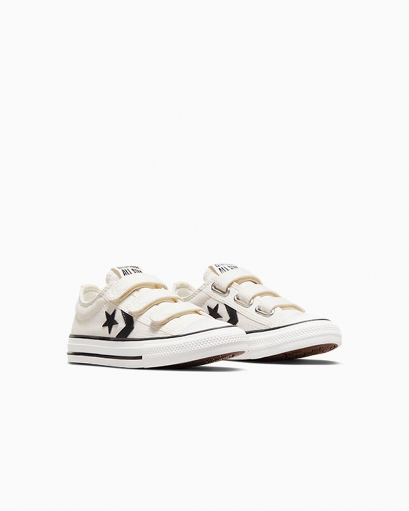 Converse Star Player 76 Easy-On Branco Pretas | 4375-YXRIK