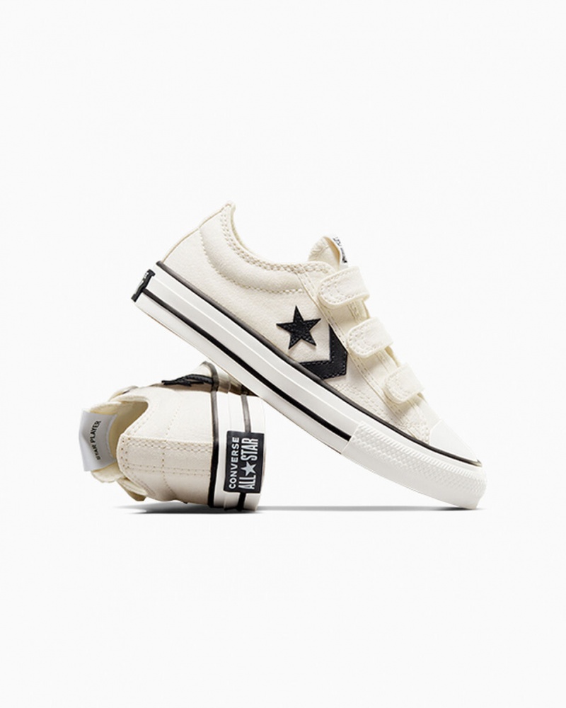 Converse Star Player 76 Easy-On Branco Pretas | 4375-YXRIK