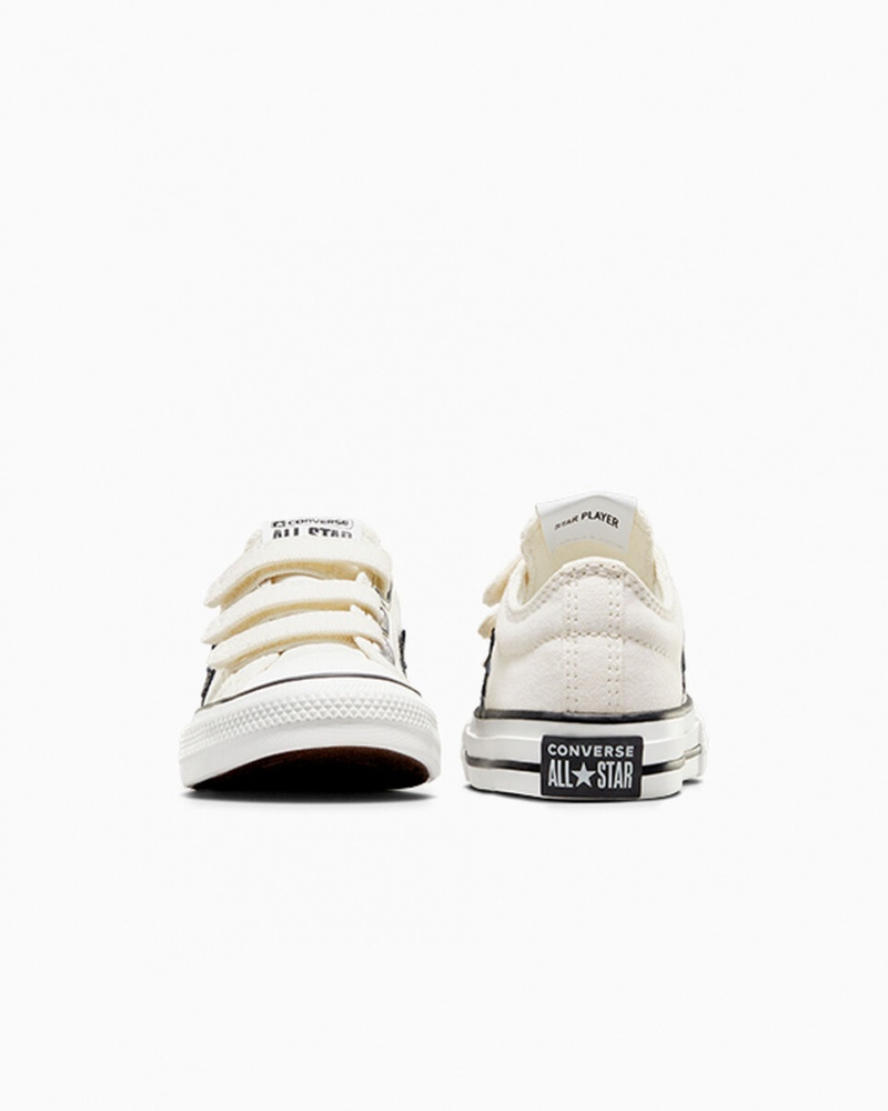 Converse Star Player 76 Easy-On Branco Pretas | 4375-YXRIK