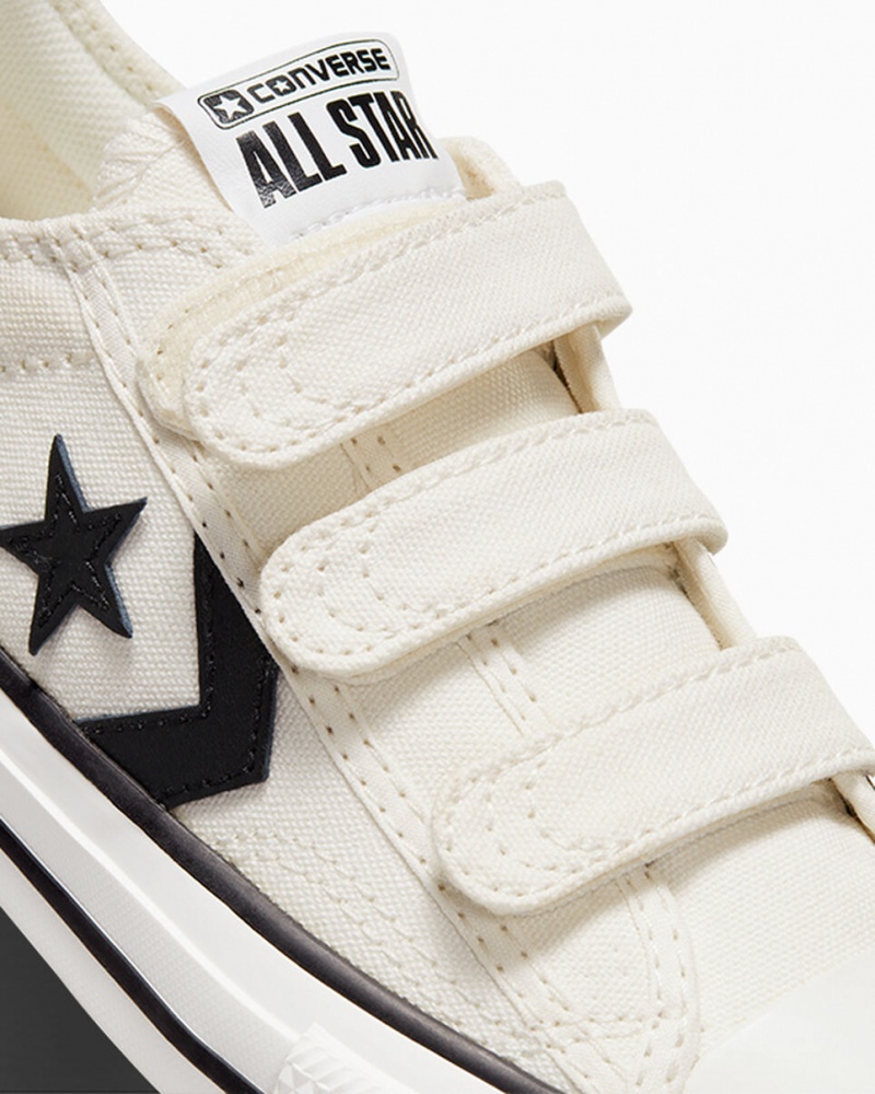 Converse Star Player 76 Easy-On Branco Pretas | 4375-YXRIK