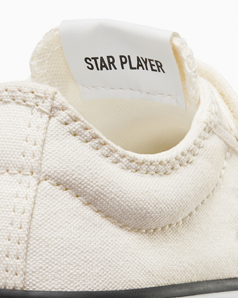 Converse Star Player 76 Easy-On Branco Pretas | 4375-YXRIK