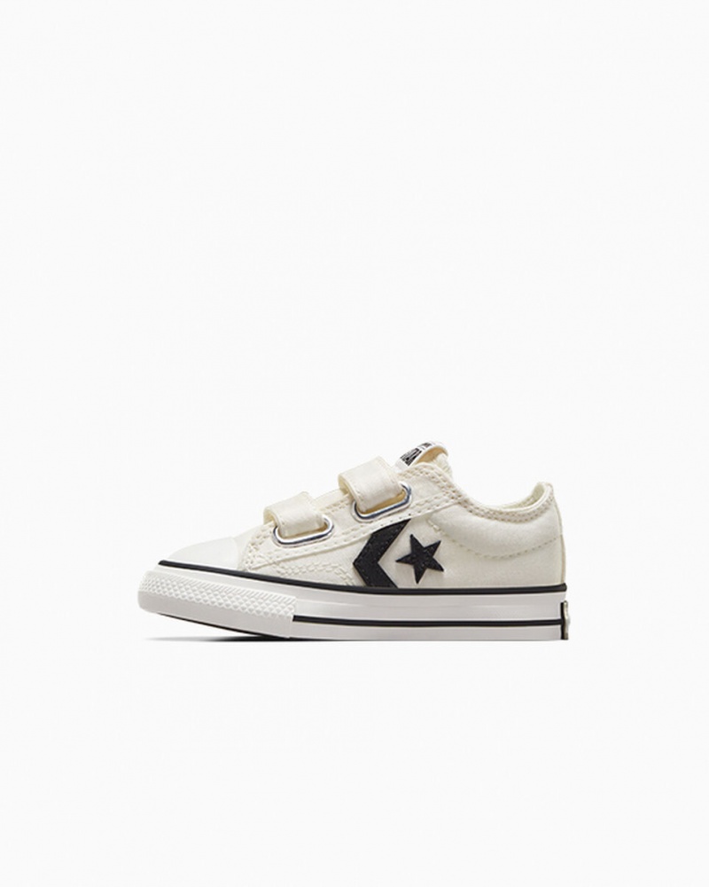 Converse Star Player 76 Easy-On Branco Pretas | 2180-IQPRM