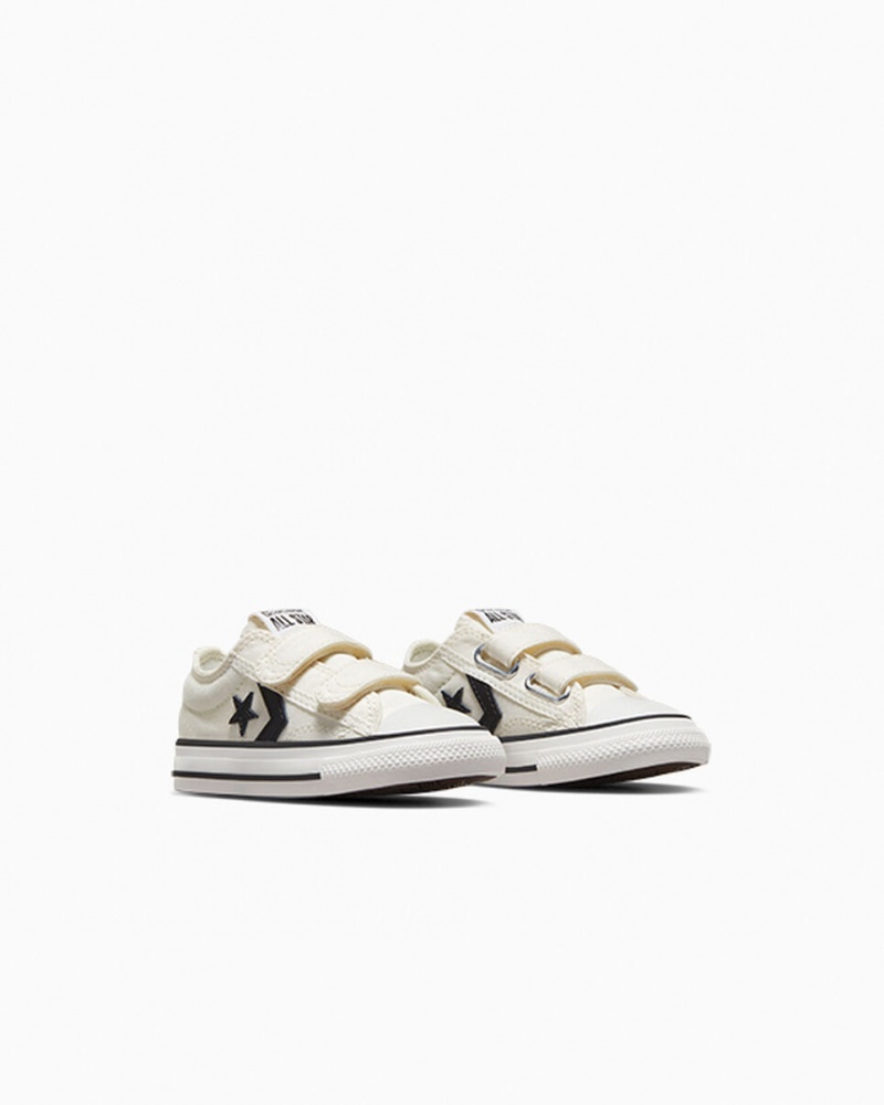 Converse Star Player 76 Easy-On Branco Pretas | 2180-IQPRM