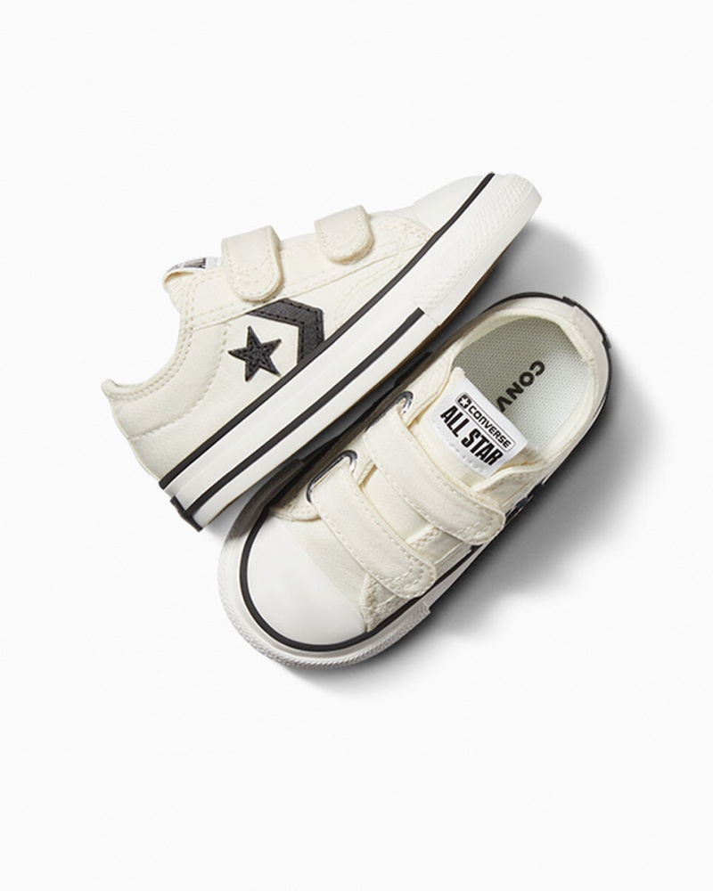 Converse Star Player 76 Easy-On Branco Pretas | 2180-IQPRM