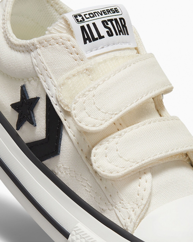 Converse Star Player 76 Easy-On Branco Pretas | 2180-IQPRM