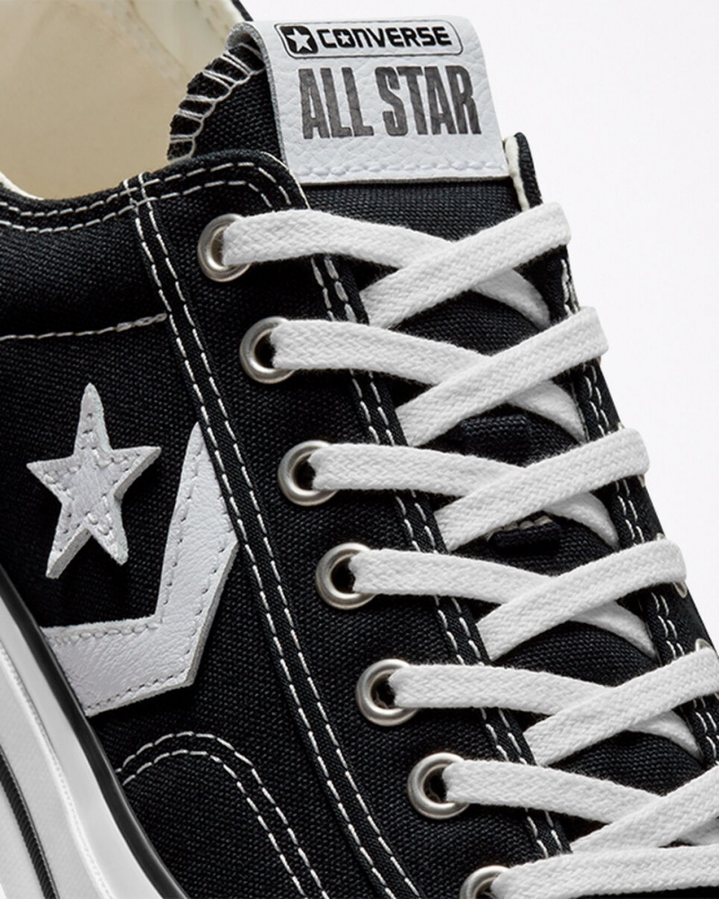 Converse Star Player 76 Pretas Branco Pretas | 5263-KZQUW