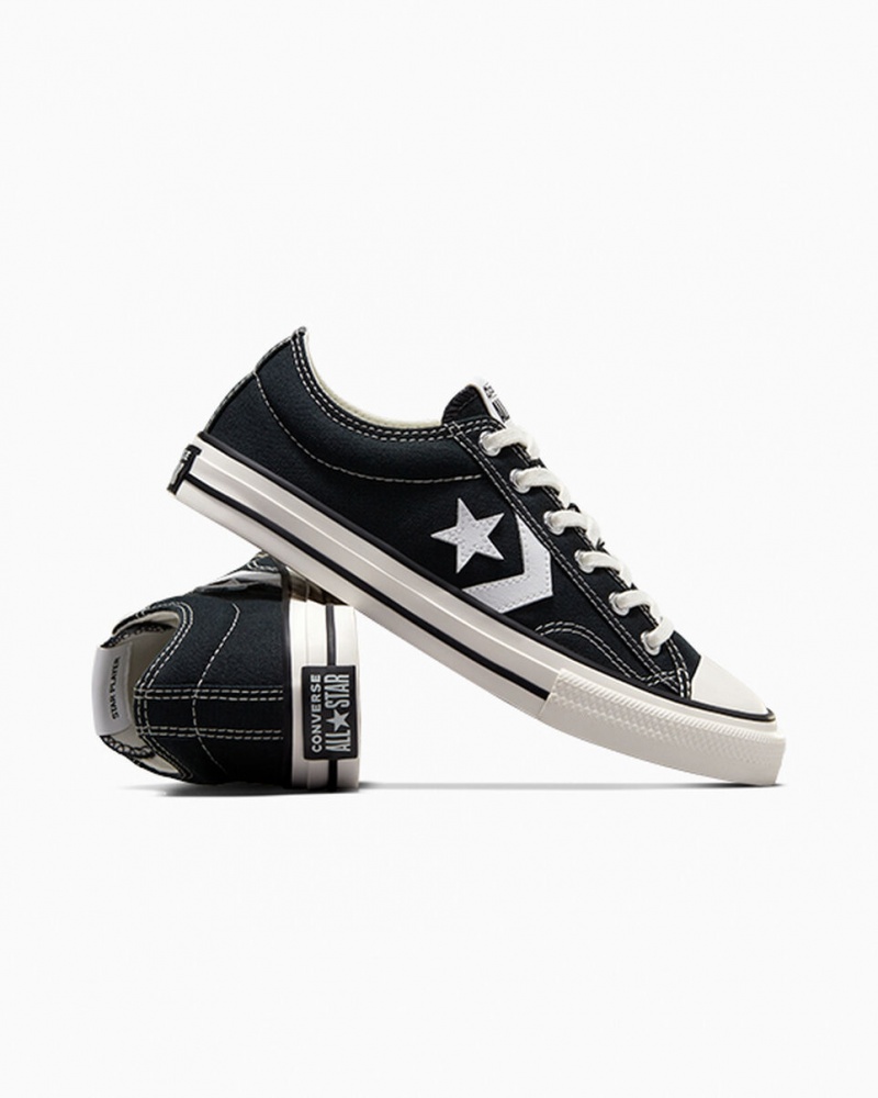 Converse Star Player 76 Pretas Branco | 7325-ZHUFW