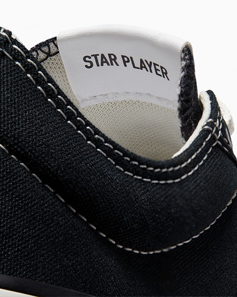 Converse Star Player 76 Pretas Branco | 7325-ZHUFW